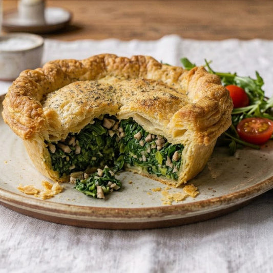 Green Goddess Vegetarian Pie