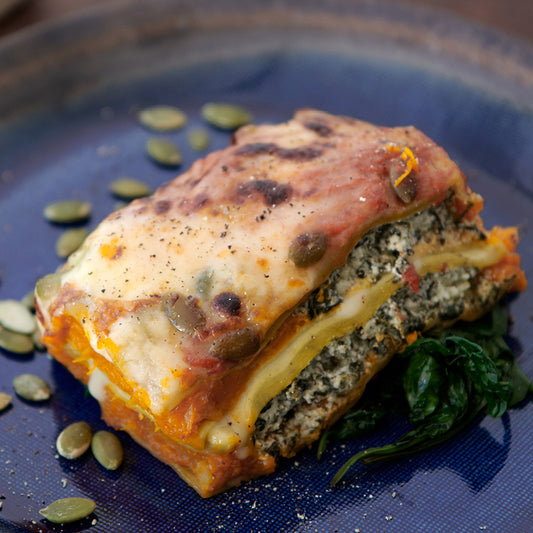 Roast Pumpkin Lasagne