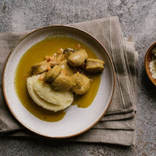 Curried Pork Sausages