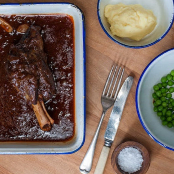Lamb Shank, mash, peas and onion gravy RTE Micro Meal