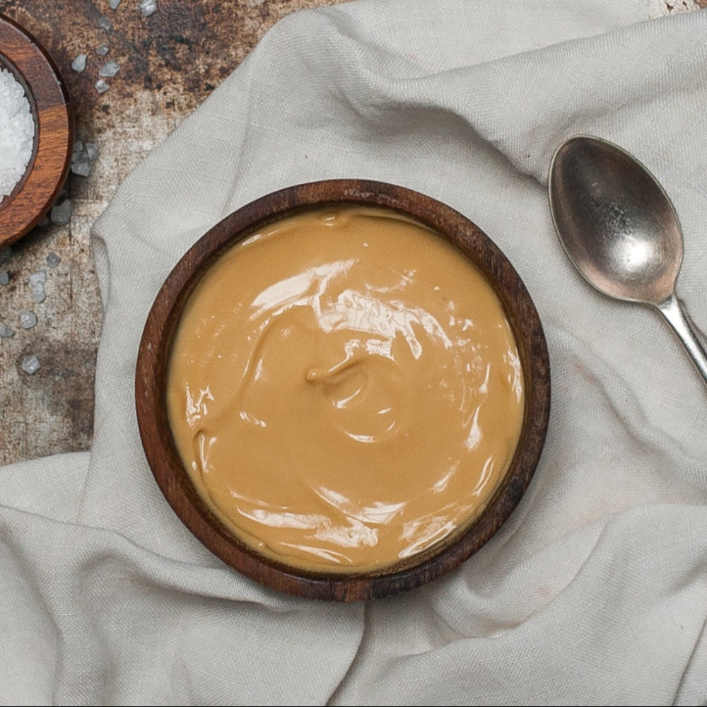 Salted Caramel Custard Pot