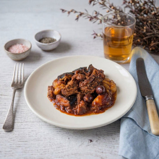 Lamb Ragout with Potato Gnocchi
