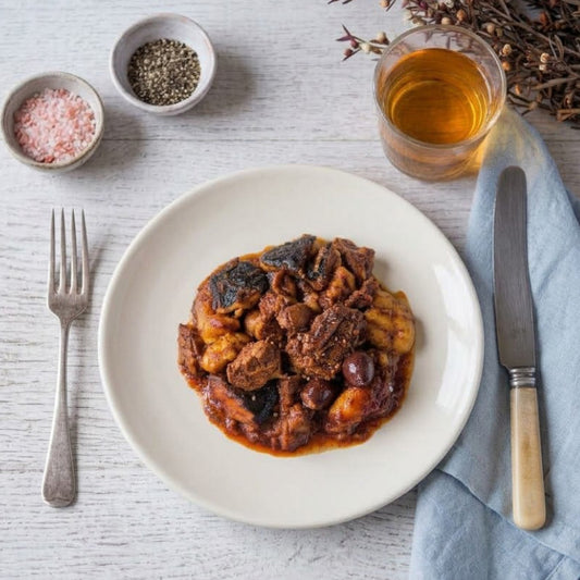 Lamb Ragout with Potato Gnocchi