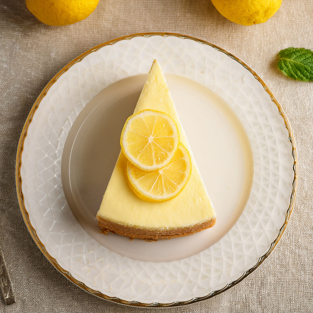 Zesty Lemon Cheesecake