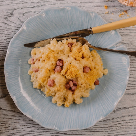 Macaroni Cheese with Bacon
