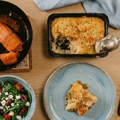 Salmon Pasta Bake