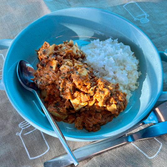 Tofu Vegetable Butter Curry RTE Micro Meal