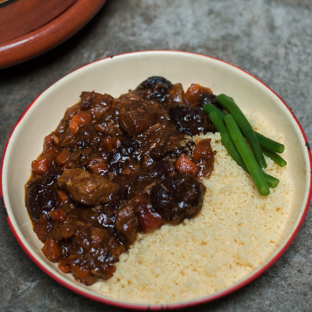 Moroccan Lamb, couscous and green beans RTE Micro Meal