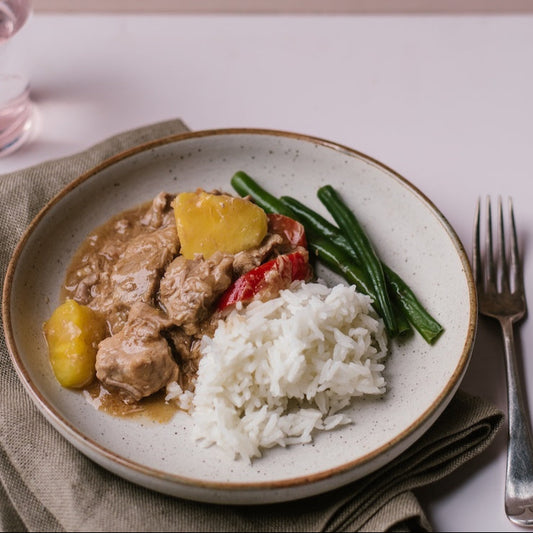 Sweet 'n Sour Pork with steamed rice RTE Micro Meal
