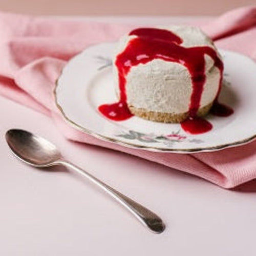 Vanilla Raspberry Cheesecake